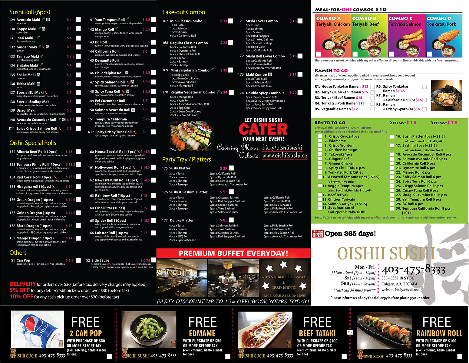 Oishii Sushi Calgary